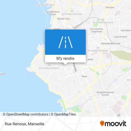 Rue Renoux plan