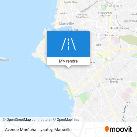 Avenue Maréchal Lyautey plan