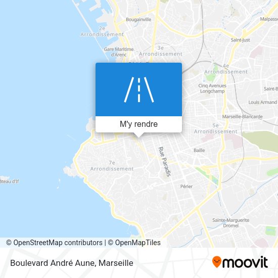 Boulevard André Aune plan