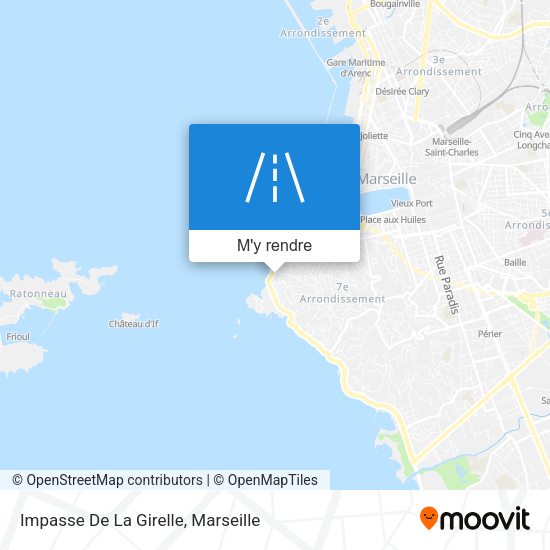 Impasse De La Girelle plan