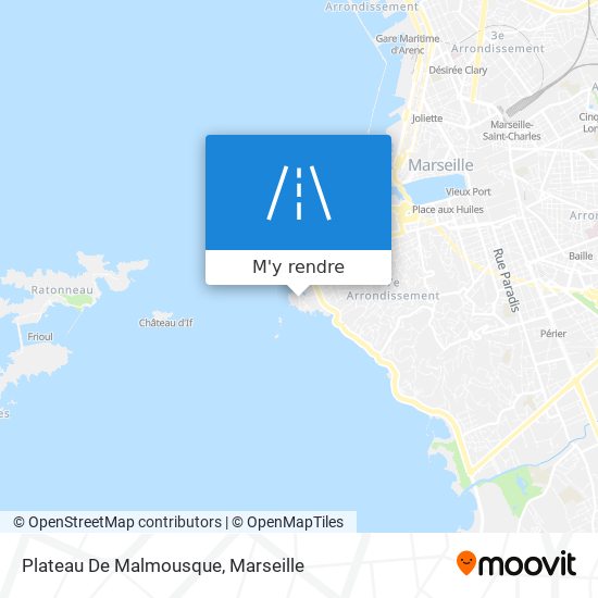 Plateau De Malmousque plan