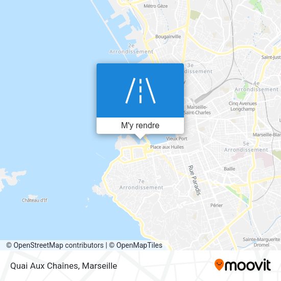 Quai Aux Chaînes plan