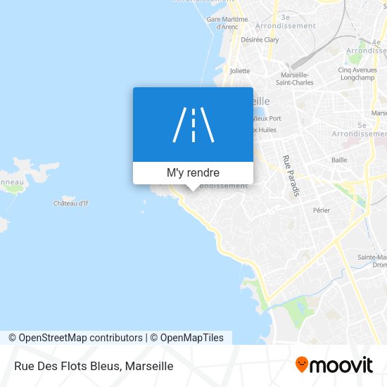 Rue Des Flots Bleus plan