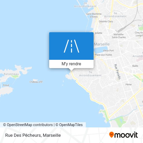 Rue Des Pêcheurs plan