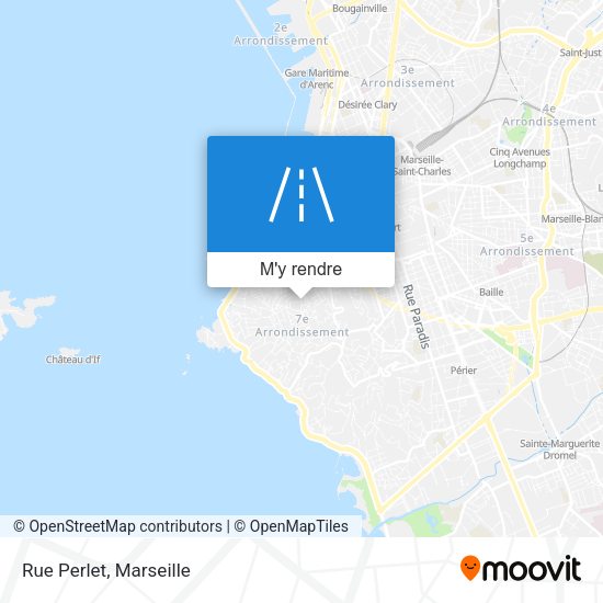 Rue Perlet plan