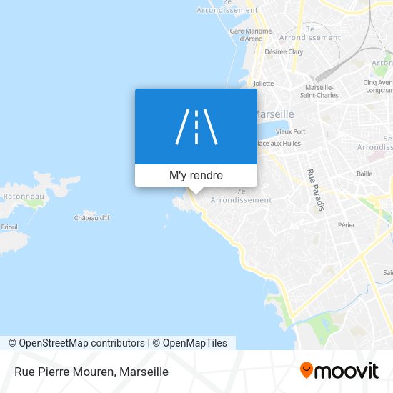 Rue Pierre Mouren plan