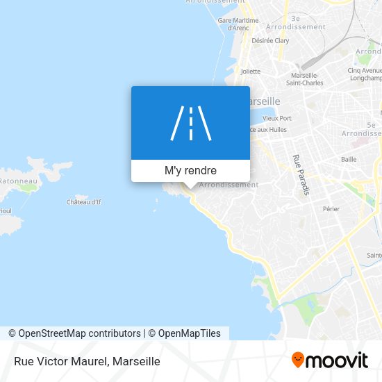 Rue Victor Maurel plan