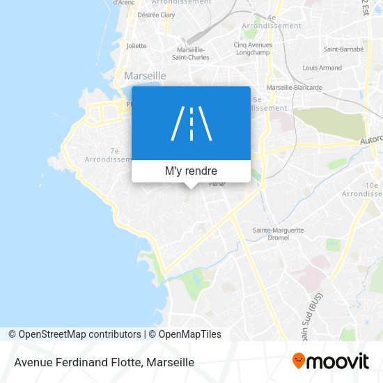 Avenue Ferdinand Flotte plan