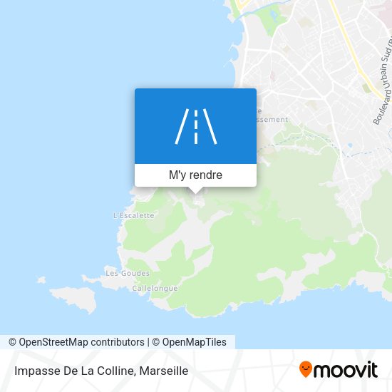 Impasse De La Colline plan