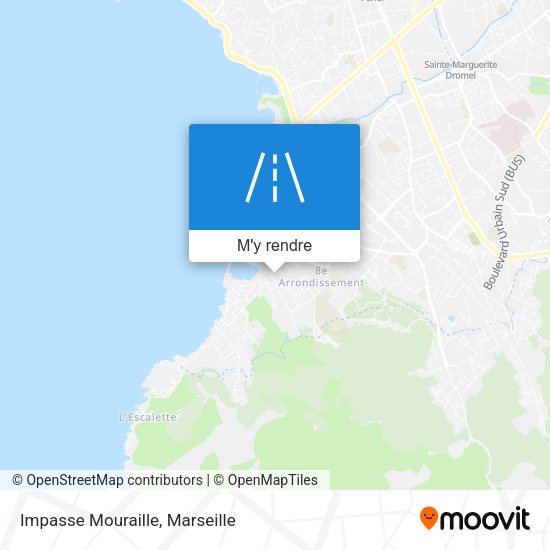 Impasse Mouraille plan