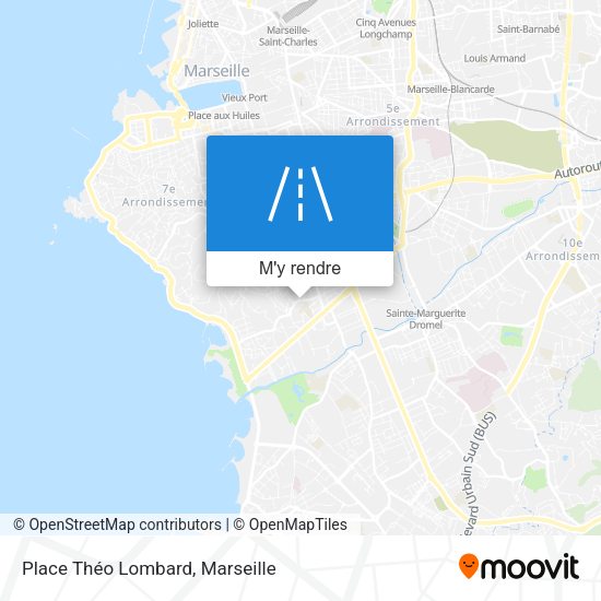 Place Théo Lombard plan