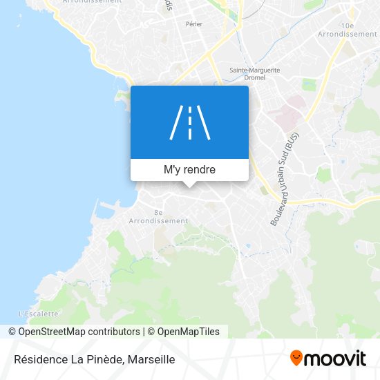 Résidence La Pinède plan