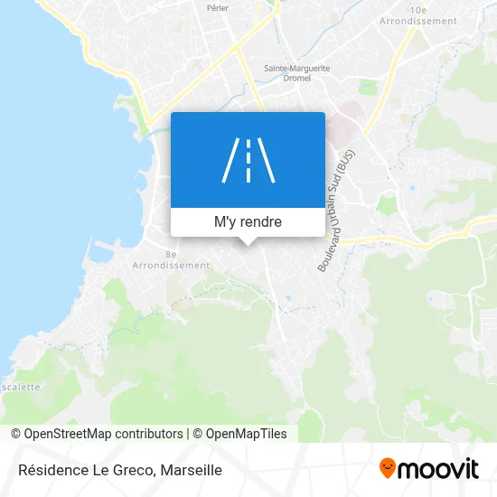 Résidence Le Greco plan