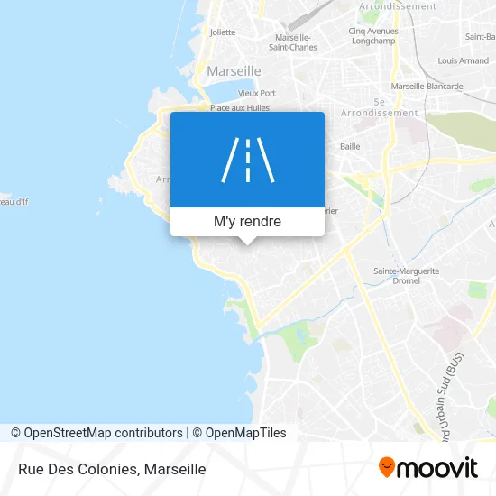 Rue Des Colonies plan