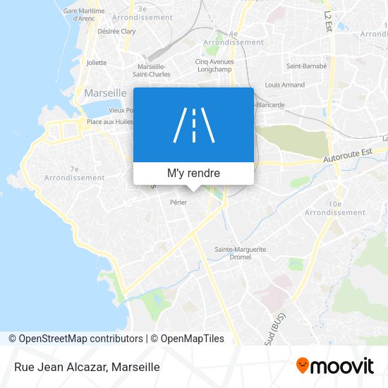 Rue Jean Alcazar plan