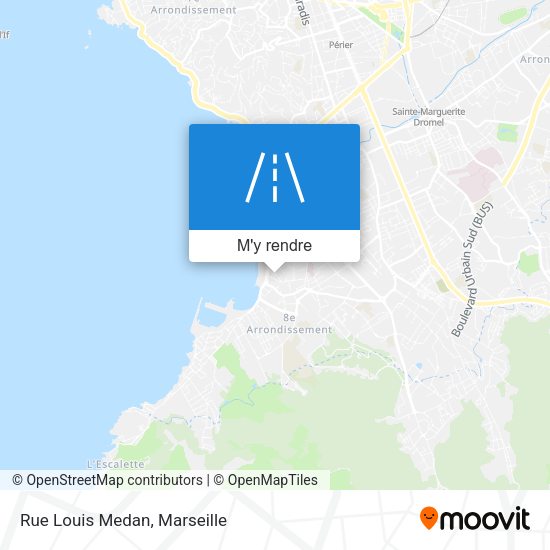 Rue Louis Medan plan