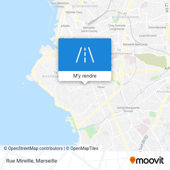 Rue Mireille plan