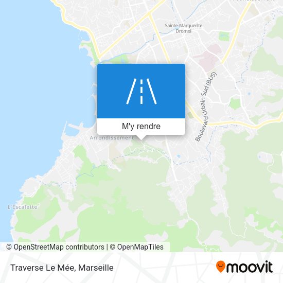 Traverse Le Mée plan