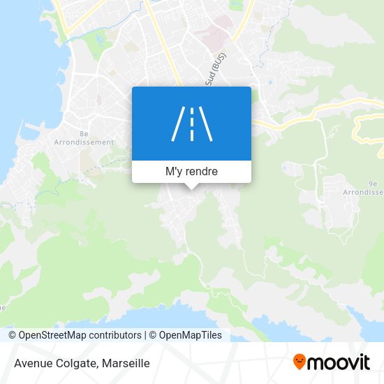Avenue Colgate plan