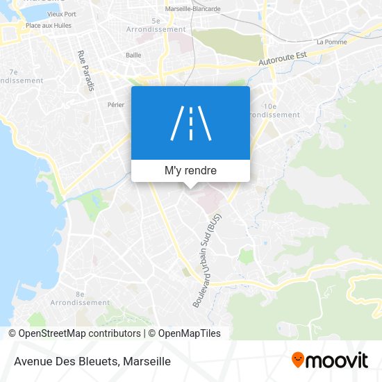 Avenue Des Bleuets plan