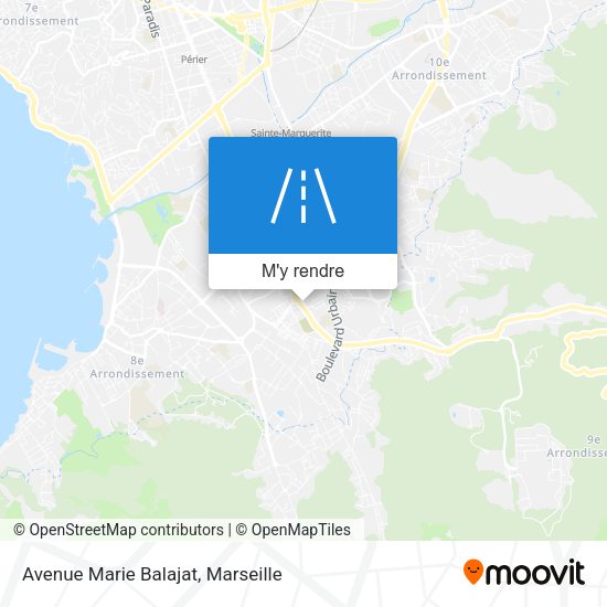 Avenue Marie Balajat plan