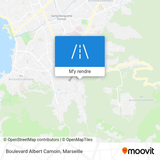 Boulevard Albert Camoin plan