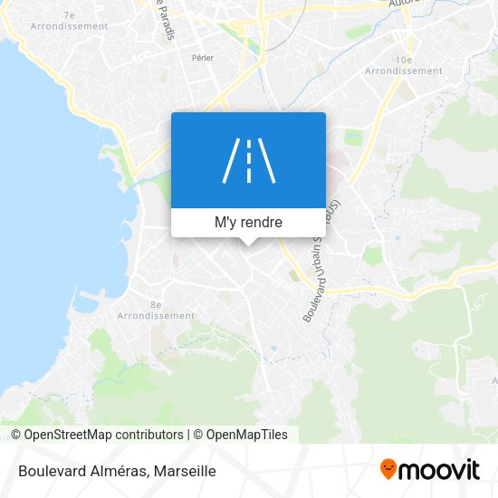 Boulevard Alméras plan