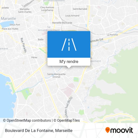 Boulevard De La Fontaine plan