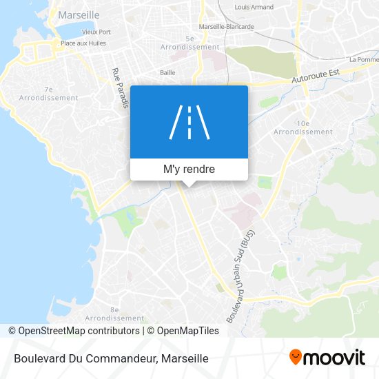Boulevard Du Commandeur plan