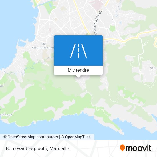 Boulevard Esposito plan