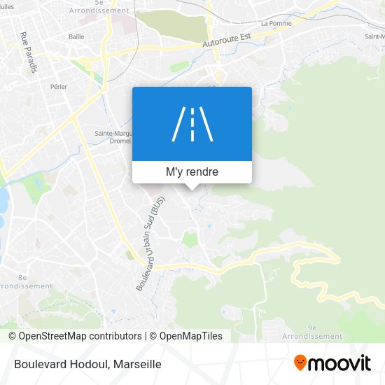 Boulevard Hodoul plan