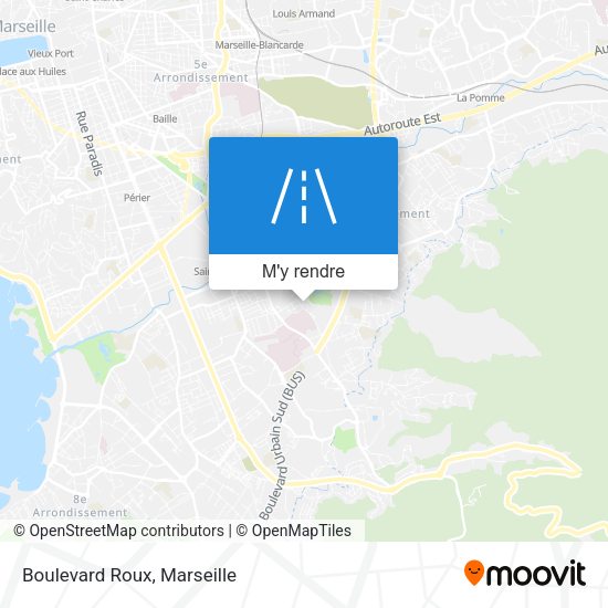 Boulevard Roux plan