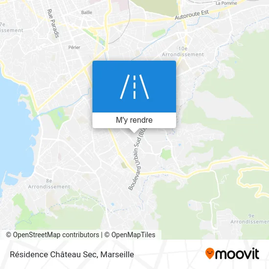 Résidence Château Sec plan