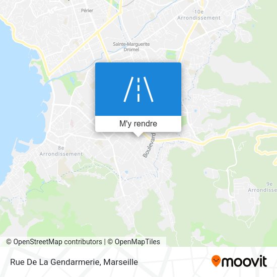 Rue De La Gendarmerie plan