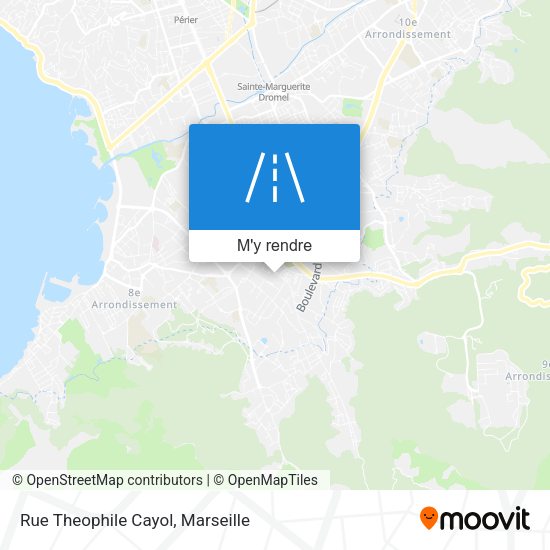 Rue Theophile Cayol plan