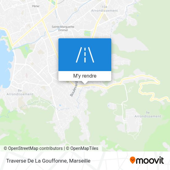Traverse De La Gouffonne plan