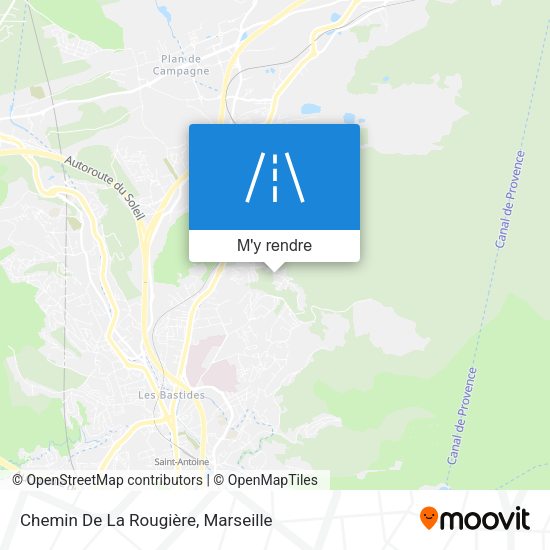 Chemin De La Rougière plan