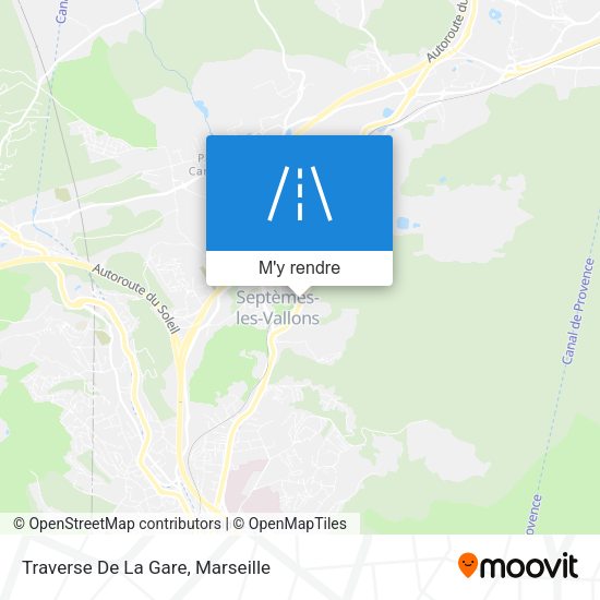 Traverse De La Gare plan