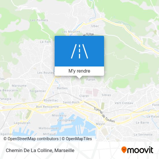 Chemin De La Colline plan