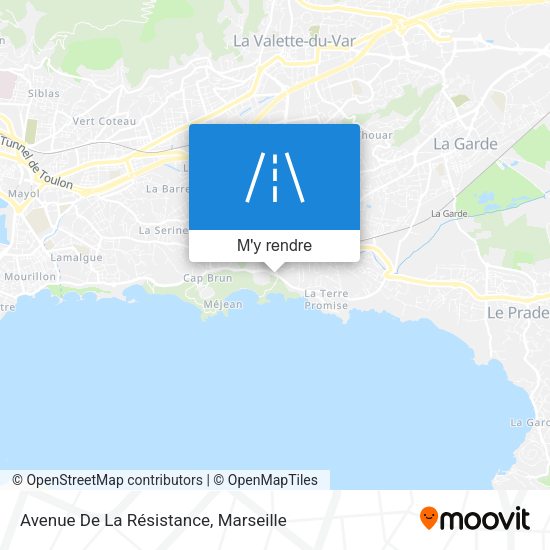 Avenue De La Résistance plan