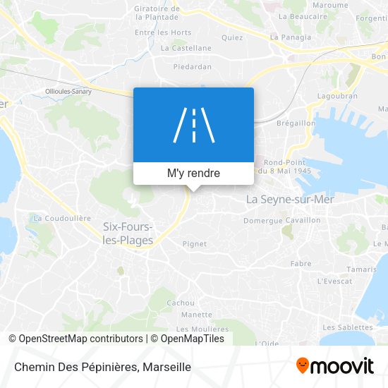 Chemin Des Pépinières plan
