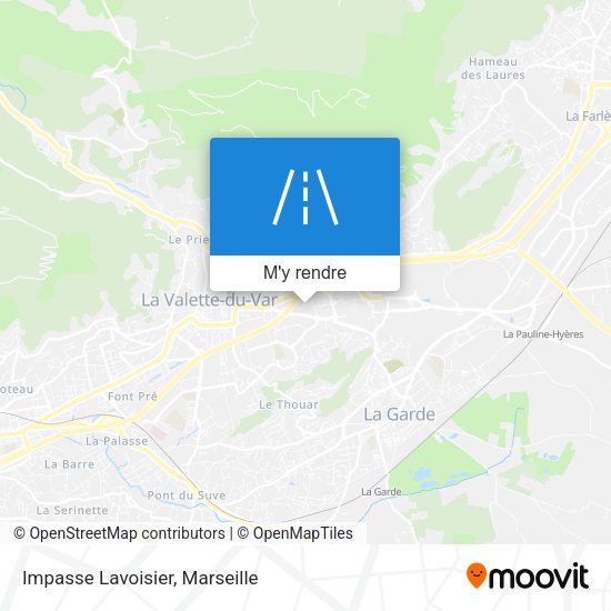 Impasse Lavoisier plan