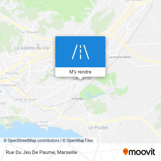 Rue Du Jeu De Paume plan