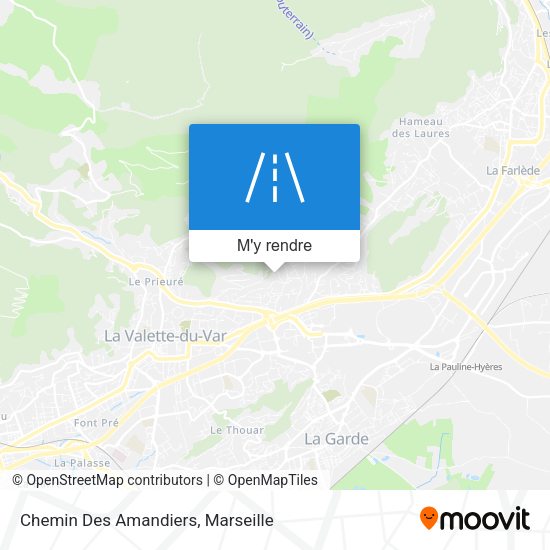 Chemin Des Amandiers plan