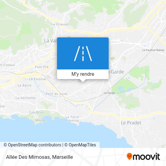 Allée Des Mimosas plan