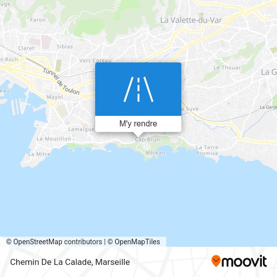 Chemin De La Calade plan