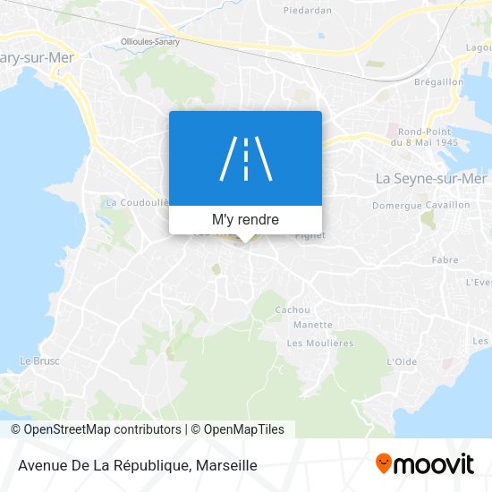 Avenue De La République plan