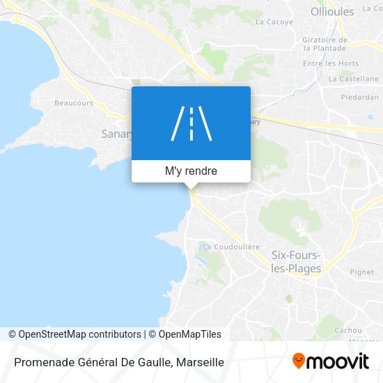 Promenade Général De Gaulle plan