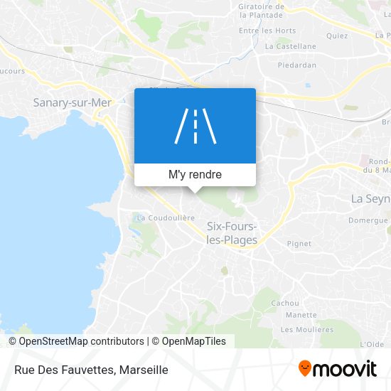 Rue Des Fauvettes plan