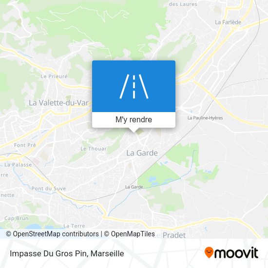 Impasse Du Gros Pin plan